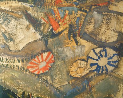 Entschwebung (Die Blinden III), A vak ... (olaj és akvarell, vászon) alkotó: Egon Schiele