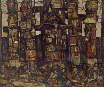 Erdei ima, 1915. alkotó: Egon Schiele