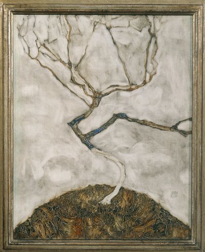 Kis fa késő ősszel ... alkotó: Egon Schiele
