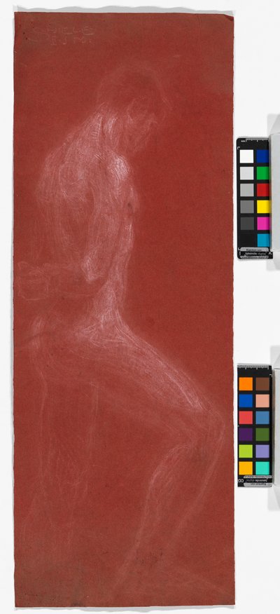 Männlicher Akt alkotó: Egon Schiele