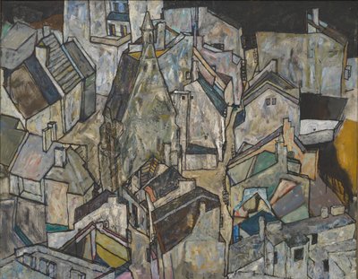 Moedling II, 1918. alkotó: Egon Schiele