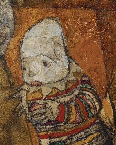 Anya két gyermekkel (olaj, vászon) alkotó: Egon Schiele