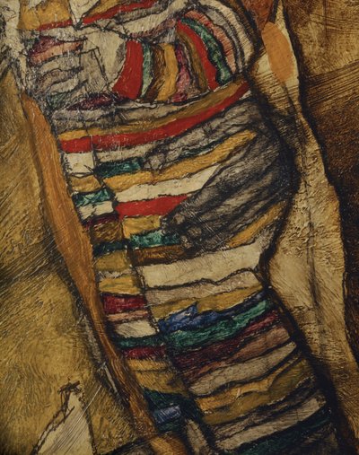 Anya két gyermekkel (olaj, vászon) alkotó: Egon Schiele