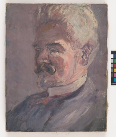 Leopold Czihaczek portréja alkotó: Egon Schiele