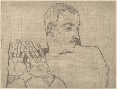 Arthur Roessler portréja alkotó: Egon Schiele
