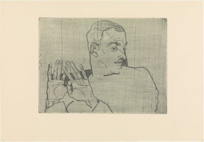 Arthur Roessler portréja alkotó: Egon Schiele