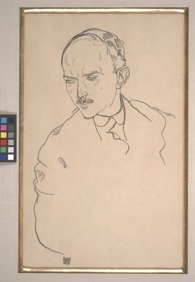 Guido Arnot portréja alkotó: Egon Schiele