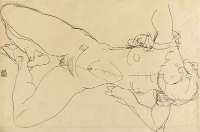 Fekvő női akt, 1914 alkotó: Egon Schiele