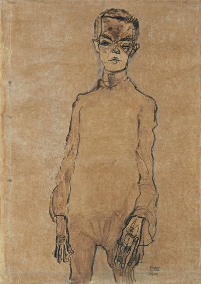 Önarckép, 1910 alkotó: Egon Schiele