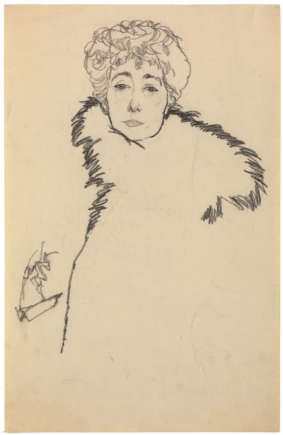 Serena Lederer, 1917 alkotó: Egon Schiele