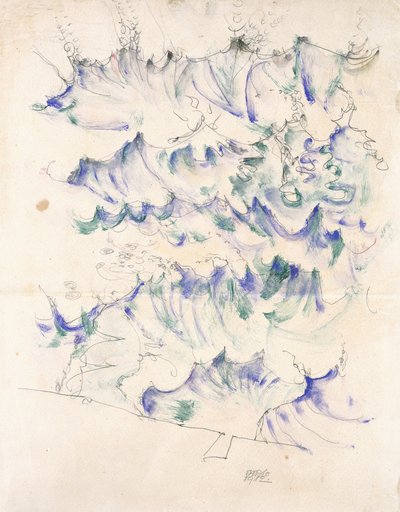 Hullámok, 1912 alkotó: Egon Schiele