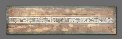 Senbi koporsójának fedele, Középbirodalom, Kr.e. 1918-1859 alkotó: Egyptian 12th Dynasty