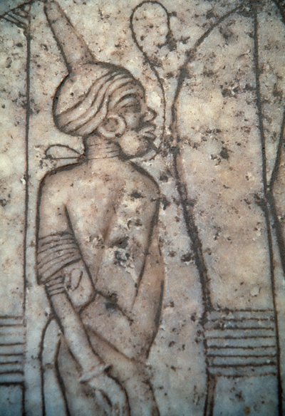 Núbiai fogoly, megkönnyebbülés az egyiptomi civilizáció alkotó: Egyptian 12th Dynasty