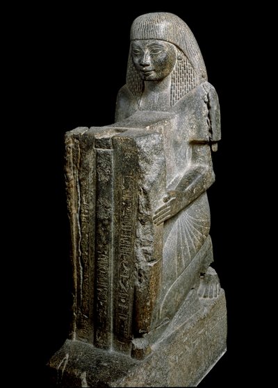 Egyiptomi ókor: Ptahmose (vagy Ptahmes, Ptahmosis), III. Amenhotep (vagy Amenophisz) fáraó felügyelője 1390-1352 ie. 18. dinasztia. Firenze, Régészeti Múzeum alkotó: Egyptian 18th Dynasty
