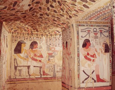 Sennefer sírjának belseje, Új Királyság alkotó: Egyptian 18th Dynasty