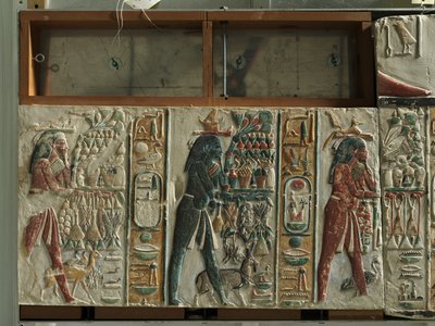 Nome istenek áldozatot hozó, Kr.e. 1391-1353 körül alkotó: Egyptian 18th Dynasty