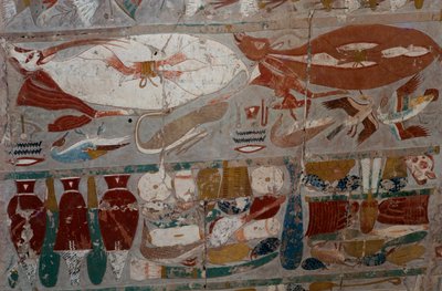 Festett dombormű, Hatsepszut királynő halotti temploma, Djeser-Djeseru (Szentek Szentje), Deir el-Bahri, Luxor, Théba (Unesco Világörökség listája). alkotó: Egyptian 18th Dynasty