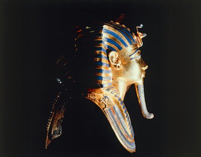 Tutanhamon fáraó portréja alkotó: Egyptian 18th Dynasty