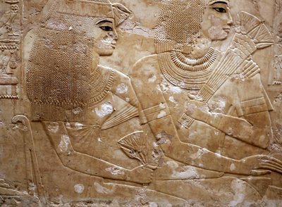 Ramose és felesége (könnyítés) alkotó: Egyptian 18th Dynasty