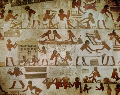 Rekhmere megvizsgálja alkotó: Egyptian 18th Dynasty