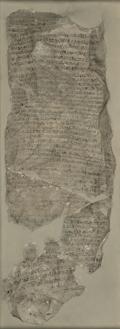 Sinuhe Ostracon, Új Királyság (mészkő) alkotó: Egyptian 18th Dynasty