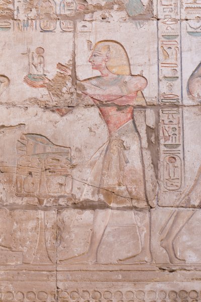 Faldomborművek, nagyszerű hypostyle terem, karnaki templomegyüttes, Luxor, Egyiptom alkotó: Egyptian 18th Dynasty