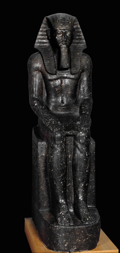 II. Ramszesz fáraó diorit szobra ... alkotó: Egyptian 19th Dynasty