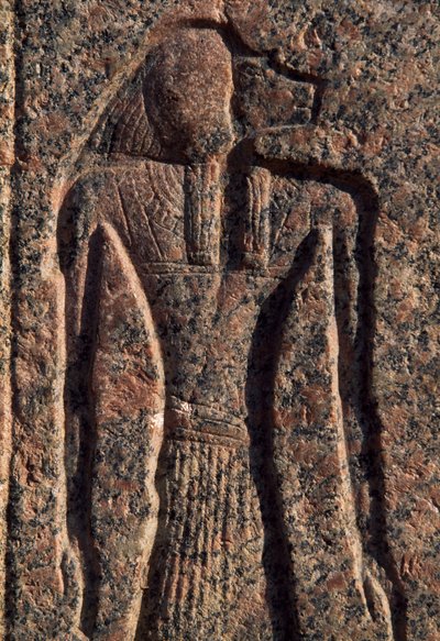 Anubisz és egy másik isten felirata és domborműve, Amenhotep szarkofágja, Memphisz (Unesco Világörökségi Listája). alkotó: Egyptian 19th Dynasty
