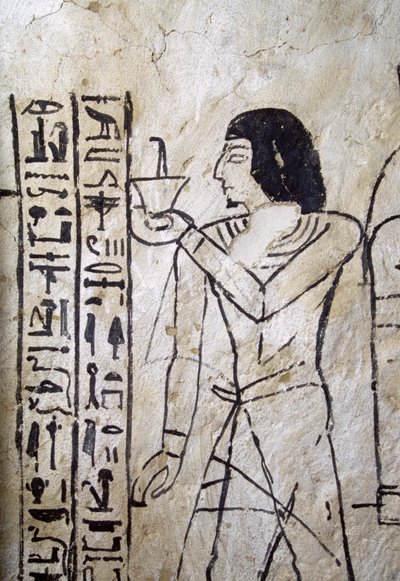 Kép a halottak könyvéről, Nakhtmin sírja, Abusir, Egyiptom, egyiptomi civilizáció, Újbirodalom, XIX. dinasztia alkotó: Egyptian 19th Dynasty