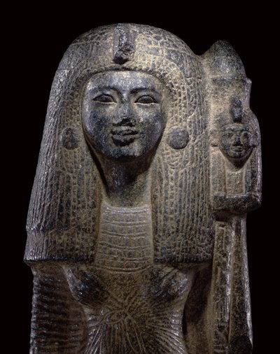 Nefertari királynő szabványos szobra, Új Királyság, Kr.e. 1290-1224 alkotó: Egyptian 19th Dynasty