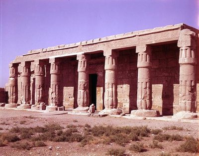 Kilátás az első oszlopra, Új Királyság alkotó: Egyptian 19th Dynasty