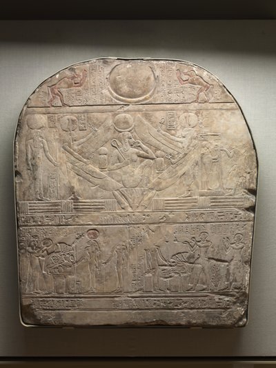 Sztélé, Ptah főpapja, Shedsunefertem, ie 945-924 alkotó: Egyptian 22nd Dynasty