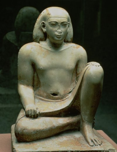 Bes görnyedő alakja (mészkő) alkotó: Egyptian 26th Dynasty
