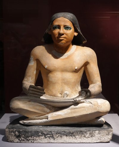 Guggoló írnok, 5. dinasztia (szobor) alkotó: Egyptian 5th Dynasty