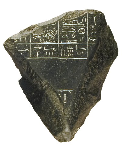 Palermói kő töredéke (kő) alkotó: Egyptian 5th Dynasty