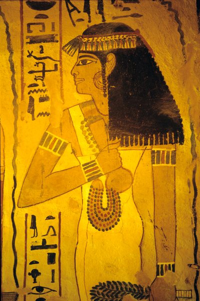 Ókori Egyiptom, Falfestmény, Sennufer sírja Nemesek sírja, Théba alkotó: Egyptian Egyptian
