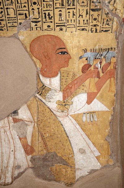 Inherkhaou sírkamra, Deir El Medineh alkotó: Egyptian Egyptian