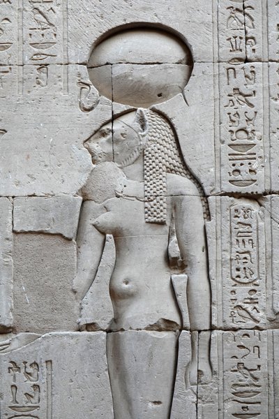 Szekhmet, Hórusz templom, Edfu alkotó: Egyptian Egyptian