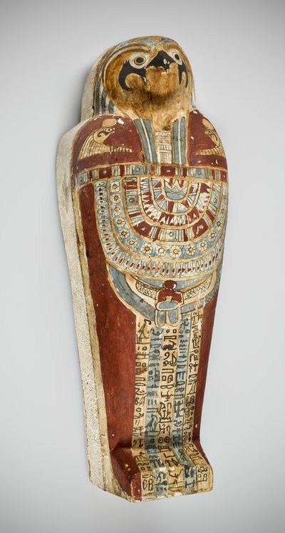 Kukorica múmia, ie 332-150 (fa, agyag, homok, kukorica és lenvászon) alkotó: Egyptian Ptolemaic Period