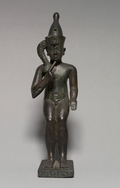 Harpokratész szobra, ie 304-30 alkotó: Egyptian Ptolemaic Period
