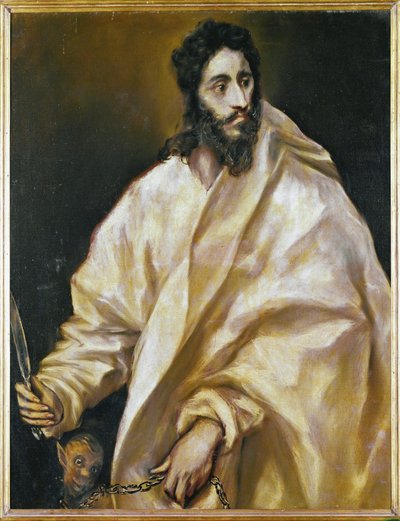 Szent Bertalan apostol (festmény, vászon) alkotó: El (1541-1614) Greco