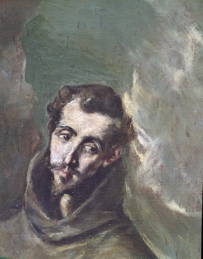 San Bernardino da Siena von El (1541-1614) Greco