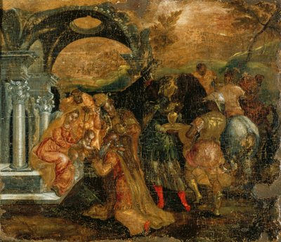 A bölcsek imádása alkotó: El Greco