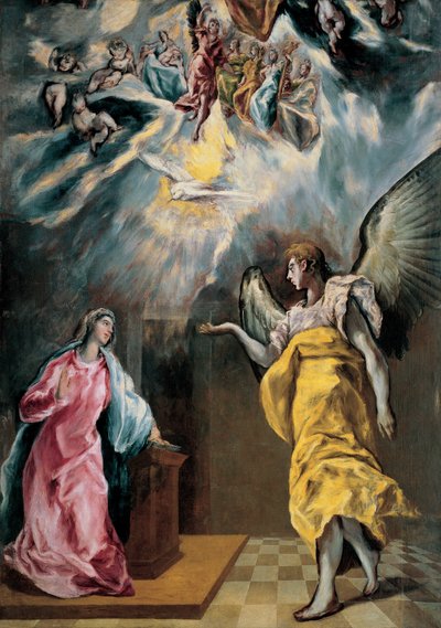 Annunciation alkotó: El Greco