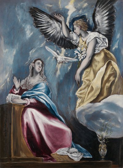 Annunciation alkotó: El Greco