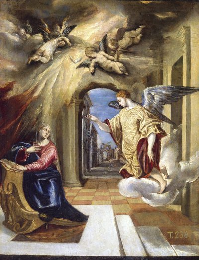 Annunciation alkotó: El Greco
