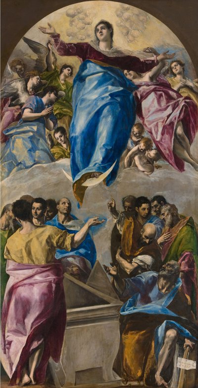 Szűz Mária mennybevétele alkotó: El Greco