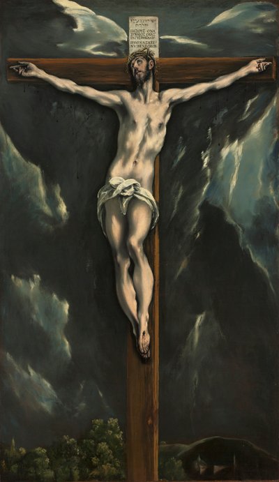 Krisztus a kereszten alkotó: El Greco