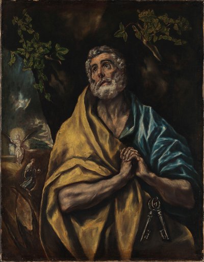 Norvég Bokmål:  Péter: Den angrende Peter Szent Péter könnyei alkotó: El Greco