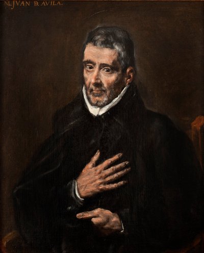 Juan de Ávila arcképe alkotó: El Greco